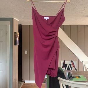 Burgundy Dress- Large